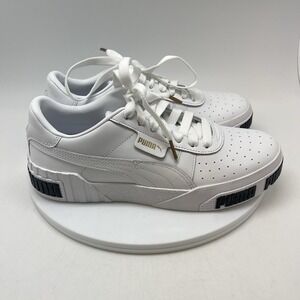 Puma Sneakers Womens 9 Cali Bold 370811-01 White Casual Athletic‎ Shoes
